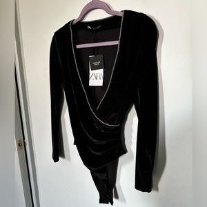 Zara brand black shirt size M